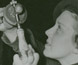 A female flight rigger, World War II. A female flight rigger, World War II.