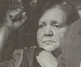 Image from The Age of Margaret Wirrapunda from the Yorta Yorta people after the rejection of their native title claim. Image from The Age of Margaret Wirrapunda from the Yorta Yorta people after the rejection of their native title claim.