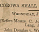 Newspaper account of Tommy McRae's case against the photographer Thomas Cleary. Newspaper account of Tommy McRae's case against the photographer Thomas Cleary.