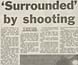 Newspaper article describing the events of the Hoddle Street massacre. Newspaper article describing the events of the Hoddle Street massacre.