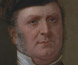 Portrait painting of Sir Redmond Barry wearing formal dress and mortarboard. Portrait painting of Sir Redmond Barry wearing formal dress and mortarboard.