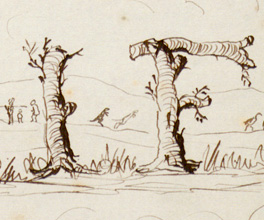 Title page of Edward Snell's diary of life on the goldfields. Title page of Edward Snell's diary of life on the goldfields.