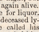 Newspaper column outlining some dangers of life on the goldfields. Newspaper column outlining some dangers of life on the goldfields.