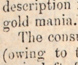 Newspaper column showing high wages offered during the gold rush. Newspaper column showing high wages offered during the gold rush.