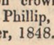 Government notice published in the Argus, listing licenses granted to settlers, including Anne Drysdale and Caroline Newcombe.