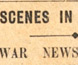 Newspaper article about the declaration of World War I. Newspaper article about the declaration of World War I.
