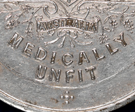 Presented to men who volunteered but were judged unfit in World War I.