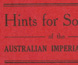 Booklets printed for soldiers, World War I. Booklets printed for soldiers, World War I.