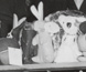 Photograph of toys collected for donation to Britain during World War II. Photograph of toys collected for donation to Britain during World War II.