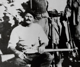 Photograph of members of the Cretan resistance to German occupation. Photograph of members of the Cretan resistance to German occupation.